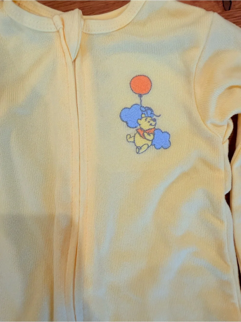 Disney Yellow Baby Footed One-Piece Sleepers - 2-Pack